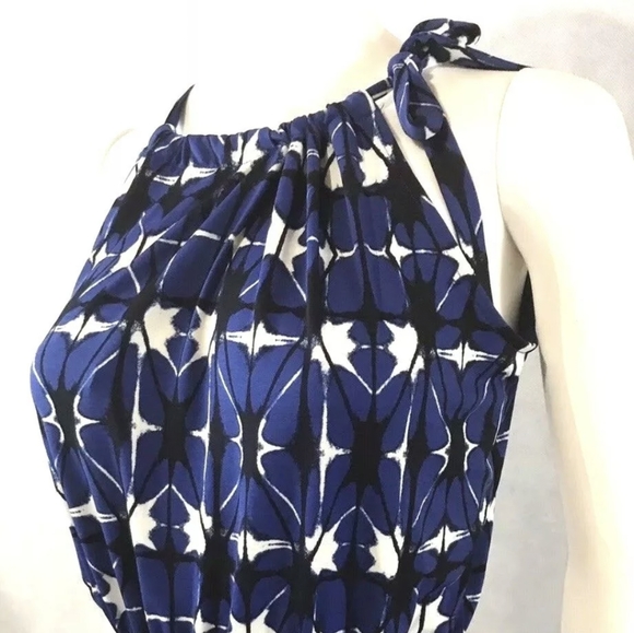 Like New Banana Republic Sleeveless Print Dress in Small - Picture 2 of 5